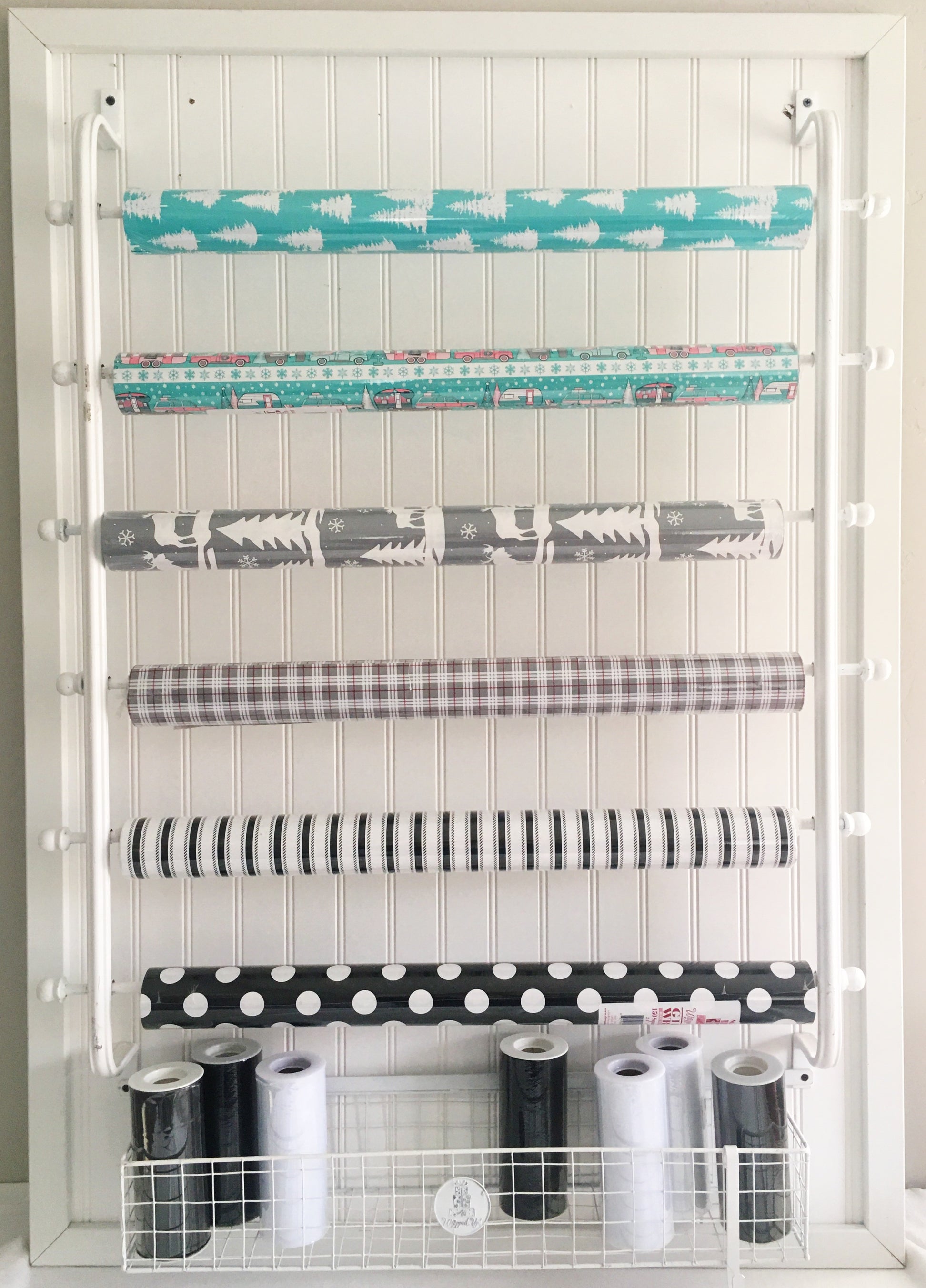 Wrapping Paper Holder All Wrapped Up