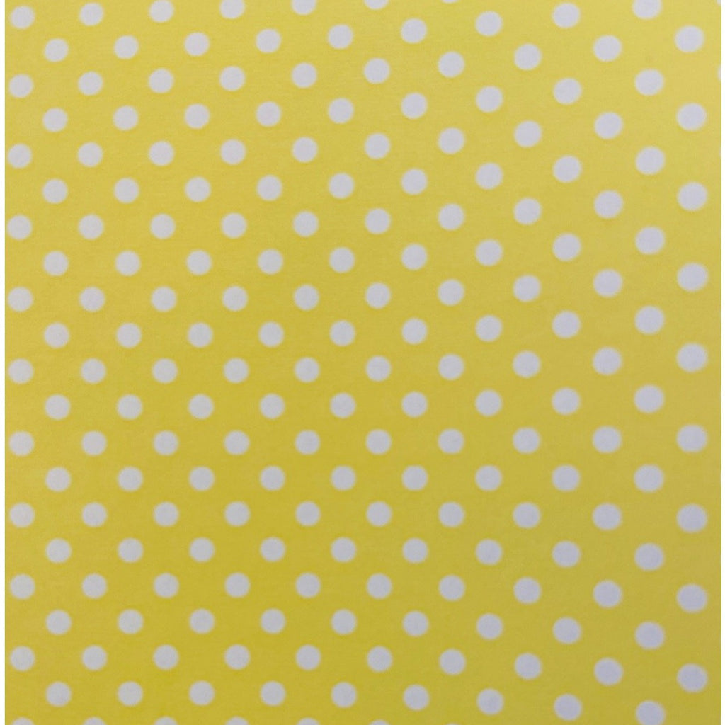 Yellow Swiss Dot