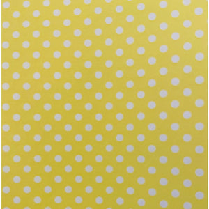 Yellow Swiss Dot