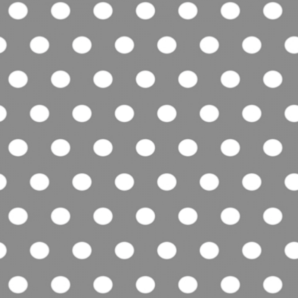 Grey Polka Dot