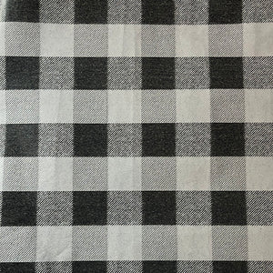 Buffalo Plaid White on Kraft